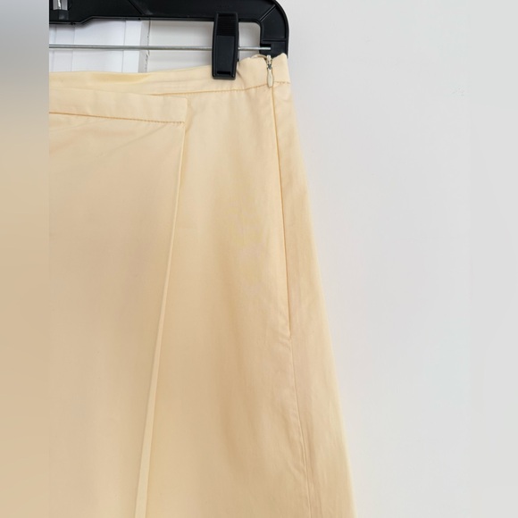 Zara Butter Yellow A-Line Skort - Picture 7 of 9